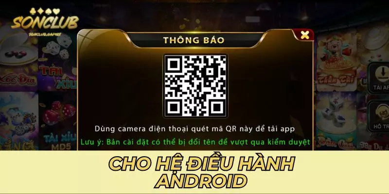 Cho hệ điều hành Android