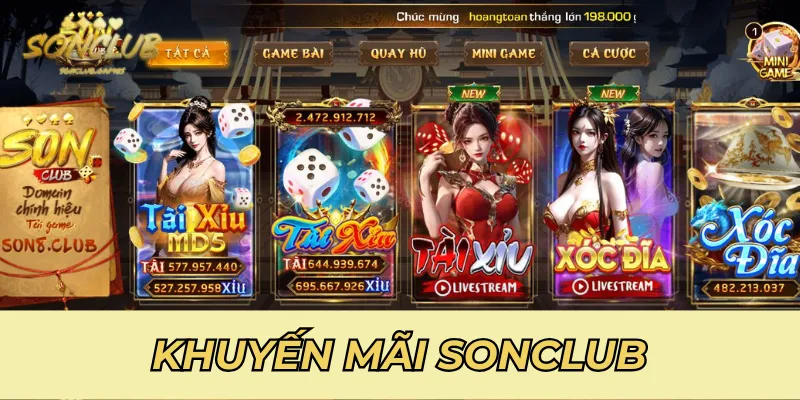 Khuyến Mãi Sonclub